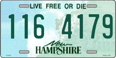 NH license plate 1164179