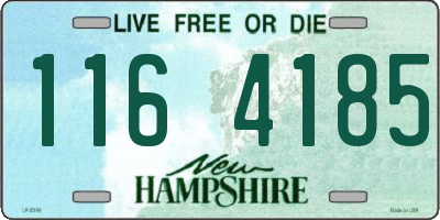 NH license plate 1164185