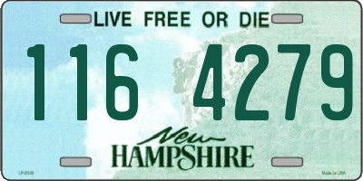 NH license plate 1164279