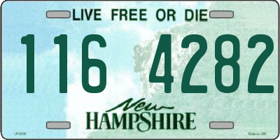 NH license plate 1164282