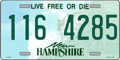 NH license plate 1164285