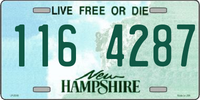 NH license plate 1164287