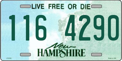 NH license plate 1164290