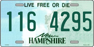 NH license plate 1164295