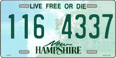 NH license plate 1164337