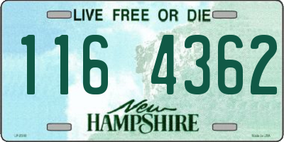 NH license plate 1164362