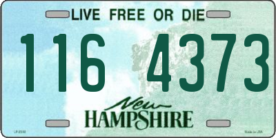 NH license plate 1164373