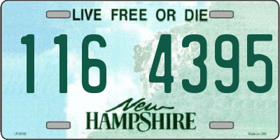 NH license plate 1164395