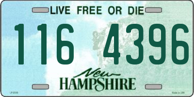 NH license plate 1164396