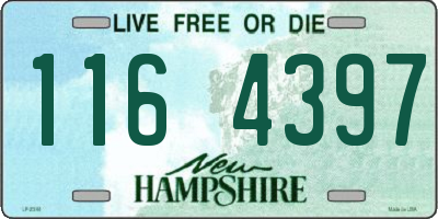 NH license plate 1164397
