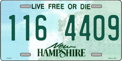NH license plate 1164409