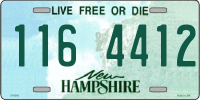 NH license plate 1164412