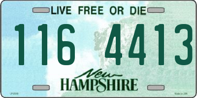 NH license plate 1164413