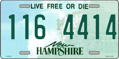 NH license plate 1164414