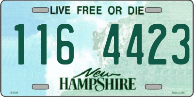 NH license plate 1164423