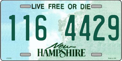 NH license plate 1164429