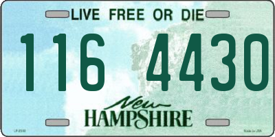 NH license plate 1164430