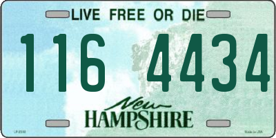 NH license plate 1164434