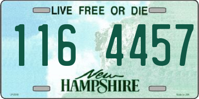 NH license plate 1164457