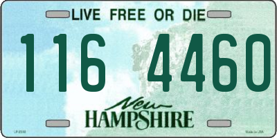 NH license plate 1164460