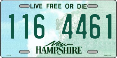 NH license plate 1164461