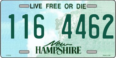 NH license plate 1164462