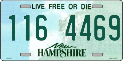 NH license plate 1164469