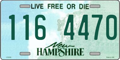 NH license plate 1164470