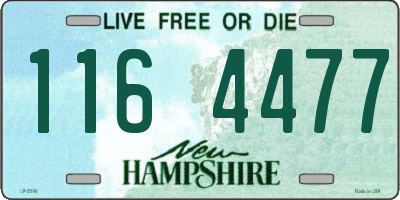 NH license plate 1164477