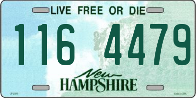 NH license plate 1164479