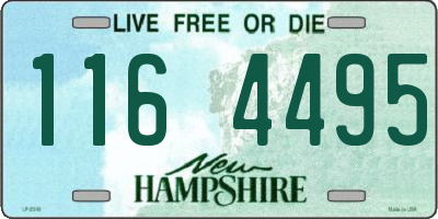 NH license plate 1164495