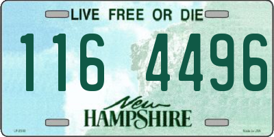 NH license plate 1164496