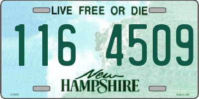 NH license plate 1164509