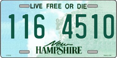NH license plate 1164510