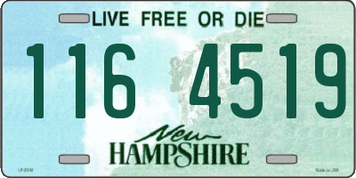 NH license plate 1164519