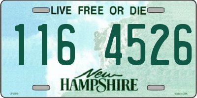 NH license plate 1164526