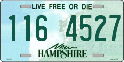 NH license plate 1164527