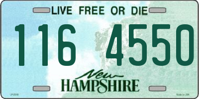 NH license plate 1164550