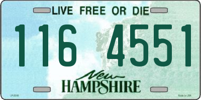 NH license plate 1164551