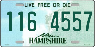 NH license plate 1164557