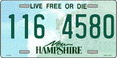 NH license plate 1164580