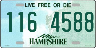 NH license plate 1164588