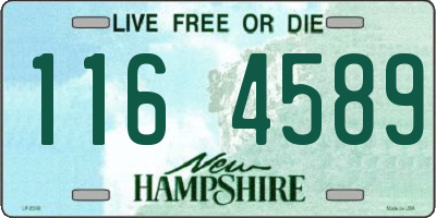 NH license plate 1164589