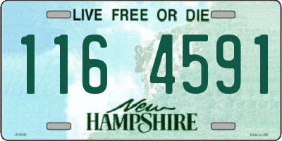NH license plate 1164591