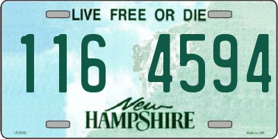 NH license plate 1164594