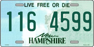 NH license plate 1164599