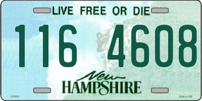 NH license plate 1164608