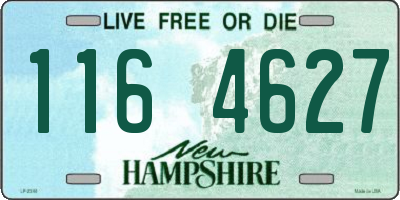 NH license plate 1164627