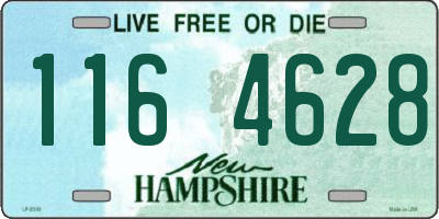 NH license plate 1164628