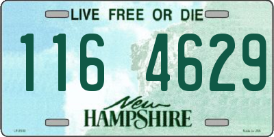 NH license plate 1164629